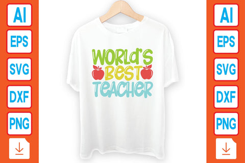 World’s Best Teacher SVG Craftlabsvg24 