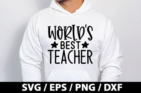 World's best teacher SVG SVG akazaddesign 