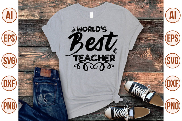 World's Best Teacher svg SVG shah alam 