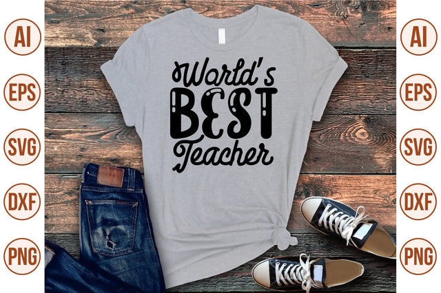 World's Best Teacher svg SVG shah alam 