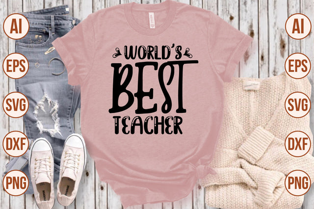 World's Best Teacher svg SVG shah alam 