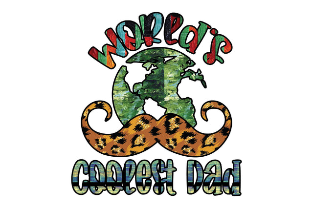 World's Coolest Dad Sublimation Sublimation Jagonath Roy 