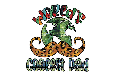 World's Coolest Dad Sublimation Sublimation Jagonath Roy 