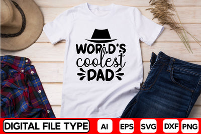 World's Coolest Dad SVG CraftlabSvg29 