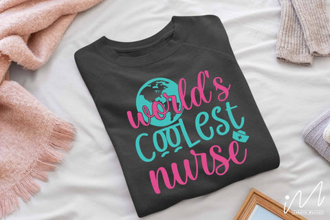 world's coolest nurse svg SVG Isabella Machell 