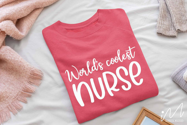 world's coolest nurse svg SVG Isabella Machell 