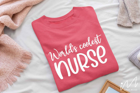 world's coolest nurse svg SVG Isabella Machell 