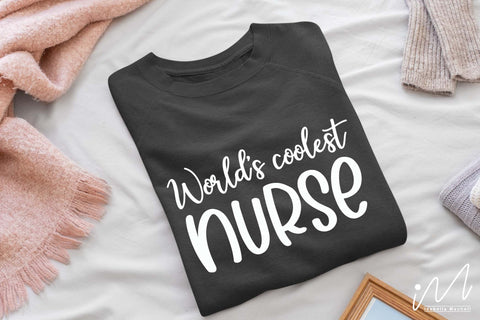 world's coolest nurse svg SVG Isabella Machell 