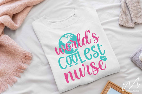 world's coolest nurse svg SVG Isabella Machell 