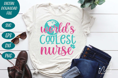 world's coolest nurse svg SVG Isabella Machell 