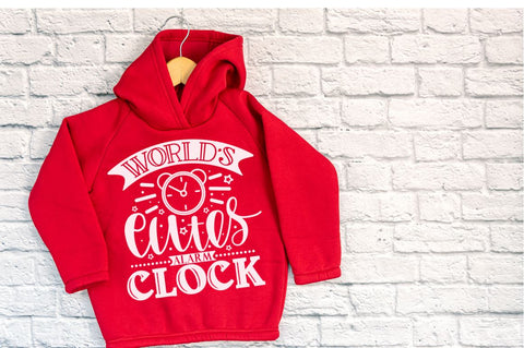 World's cutest alarm clock, baby SVG SVG DESIGNISTIC 