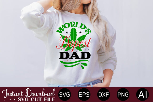 World's Dopest Dad-01 SVG designmaster24 