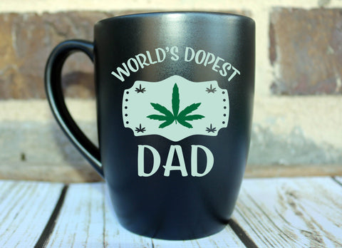 World's Dopest Dad Marijuana Adult Shirt SVG Design SVG Crafting After Dark 