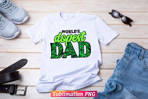 World's Dopest Dad Stoner Irish Weed Lover Fathers Day T shirt Tumbler Design Png Sublimation File Sublimation DesignDestine 