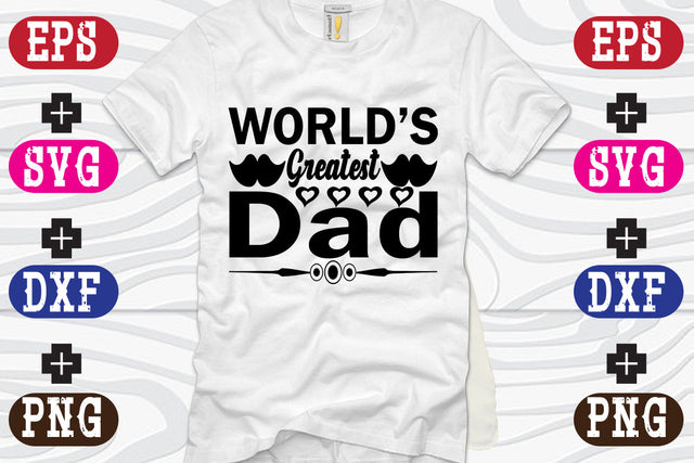 World's Greatest Dad SVG Nurstore 