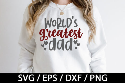 World's greatest dad svg SVG akazaddesign 