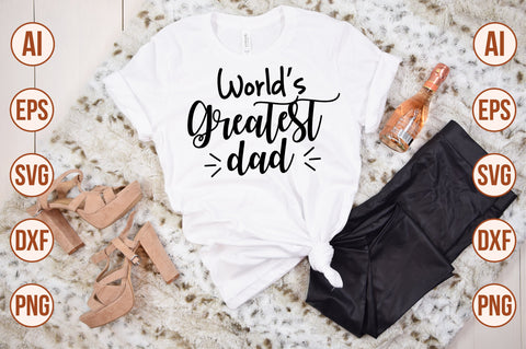 Worlds greatest dad svg SVG orpitasn 