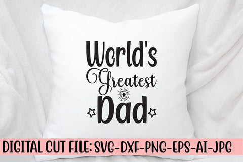 World's Greatest Dad SVG SVG Syaman 