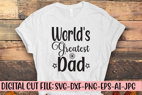 World's Greatest Dad SVG SVG Syaman 