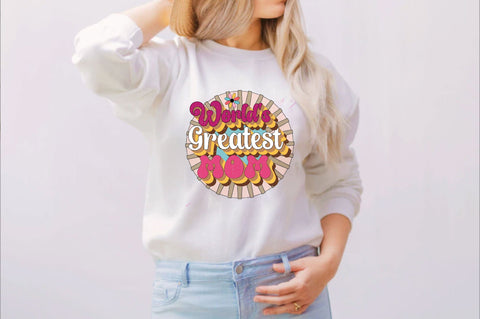 World's Greatest Mom Sublimation SVGArt 