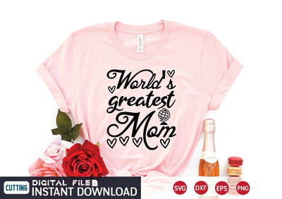 world's greatest mom SVG designer krishna 