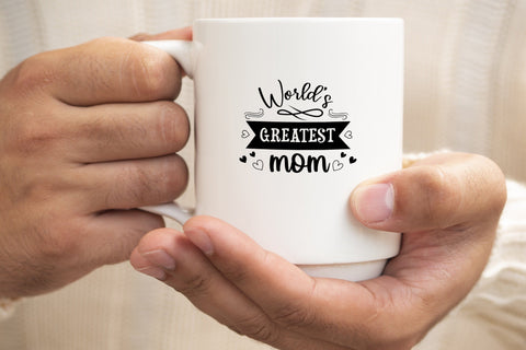 World's greatest mom svg, Mother's Day svg SVG SmmrDesign 