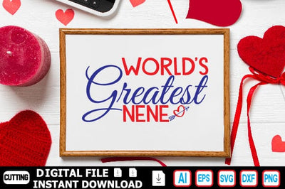 World’s Greatest Nene SVG Craftlabsvg24 