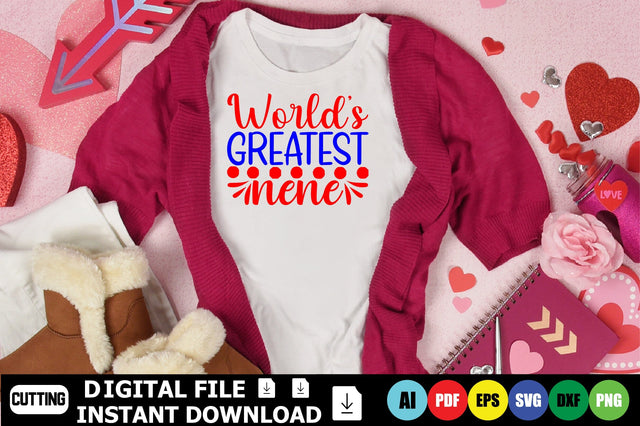 World’s Greatest Nene SVG Shahin alam 