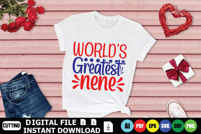 World’s Greatest Nene SVG Shahin alam 
