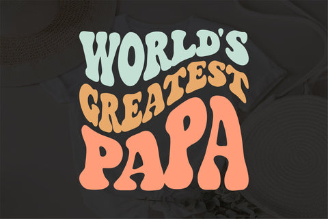 World's Greatest Papa, SVG, PNG, JPG, Best Grandpa, Papa, Digital Files, Downloads, For Cricut, Gifts SVG Fauz 