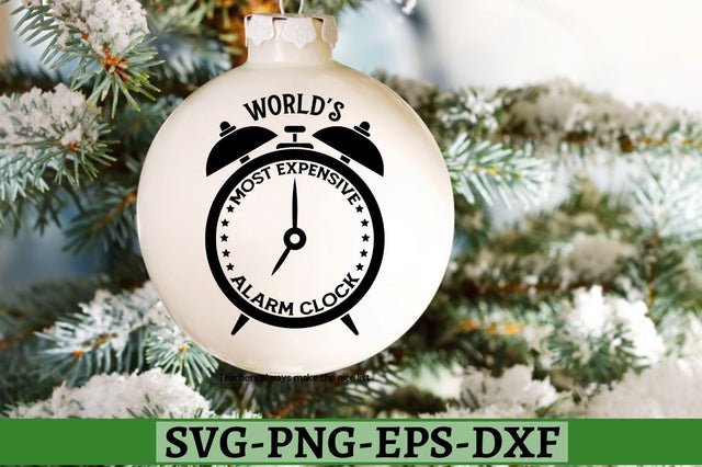 World's most expensive alarm clock SVG, World's most expensive alarm clock SVG DESIGNISTIC 