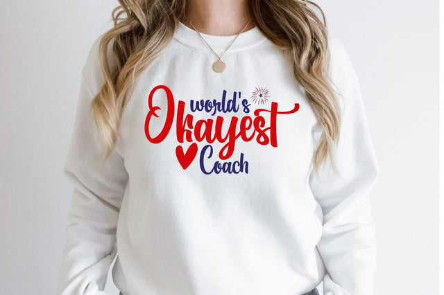 World's Okayest Coach svg SVG orpitasn 