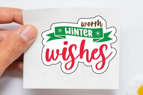 worm winter wishes SVG Angelina750 