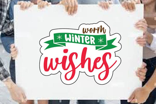 worm winter wishes SVG Angelina750 