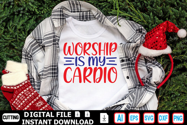 Worship is My Cardio SVG Craftlabsvg24 