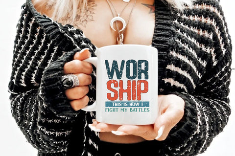 Worship This Is How I Fight My Battles Christian Sublimation Sublimation Jagonath Roy 