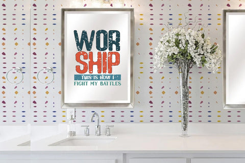 Worship This Is How I Fight My Battles Christian Sublimation Sublimation Jagonath Roy 