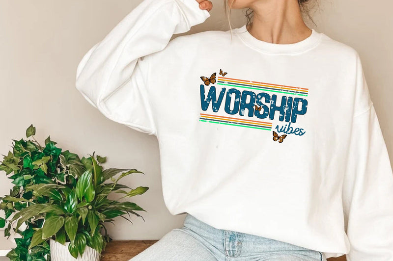 Worship Vibes Christian Sublimation - So Fontsy