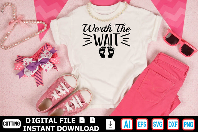 Worth the Wait SVG Craftlabsvg24 