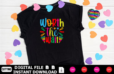Worth The Wait SVG Shahin alam 
