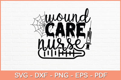 Wound Care Nurse Halloween Svg Design SVG artprintfile 