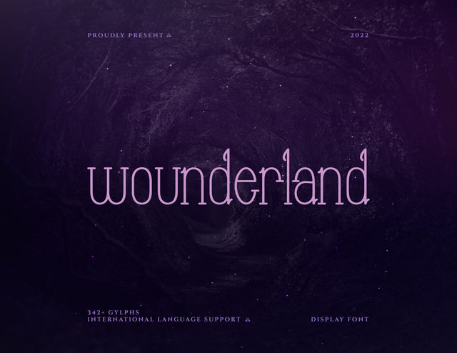 Wounderland Modern Serif Font inferno.studio3 