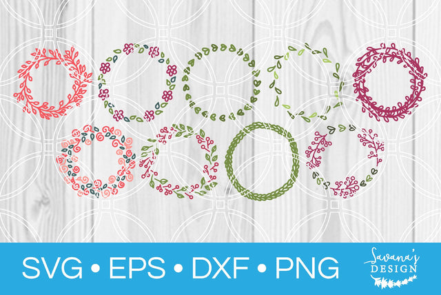 Wreath Bundle SVG SavanasDesign