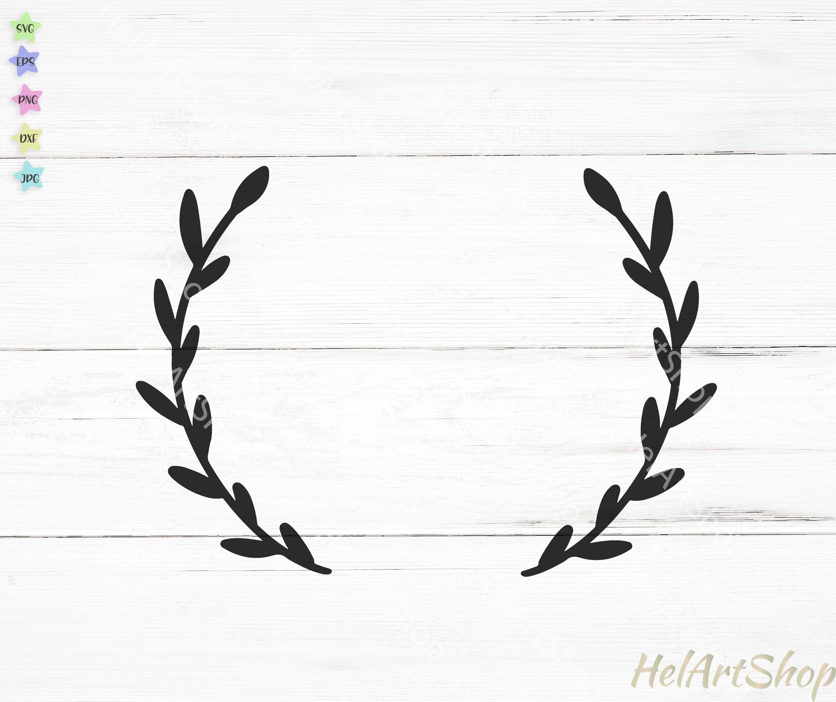 Letter A svg, Monogram svg, Floral svg By HelArtShop