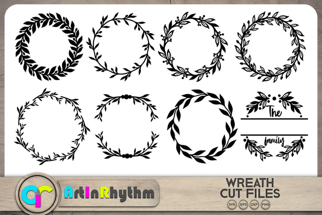 Wreath SVG bundle SVG Artinrhythm shop 