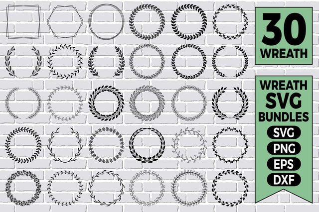 Wreath Svg Bundles SVG SH_Tee store 
