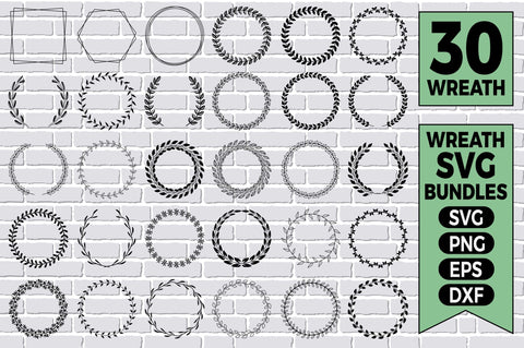 Wreath Svg Bundles SVG SH_Tee store 