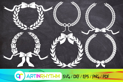 wreath svg, wreath svg bundle SVG Artinrhythm shop 