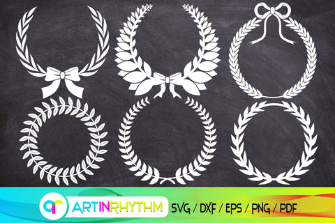 wreath svg, wreath svg bundle SVG Artinrhythm shop 