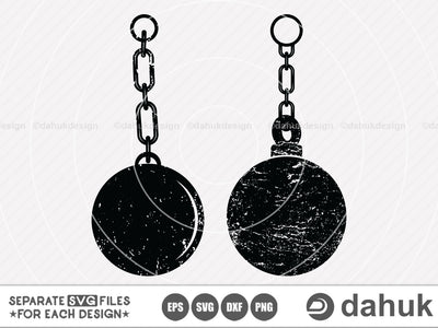 Wrecking Ball svg, wrecking svg, wrecking ball logo, wrecking cricut cut files, clipart, decal, png, cricut, cut fil SVG dahukdesign 